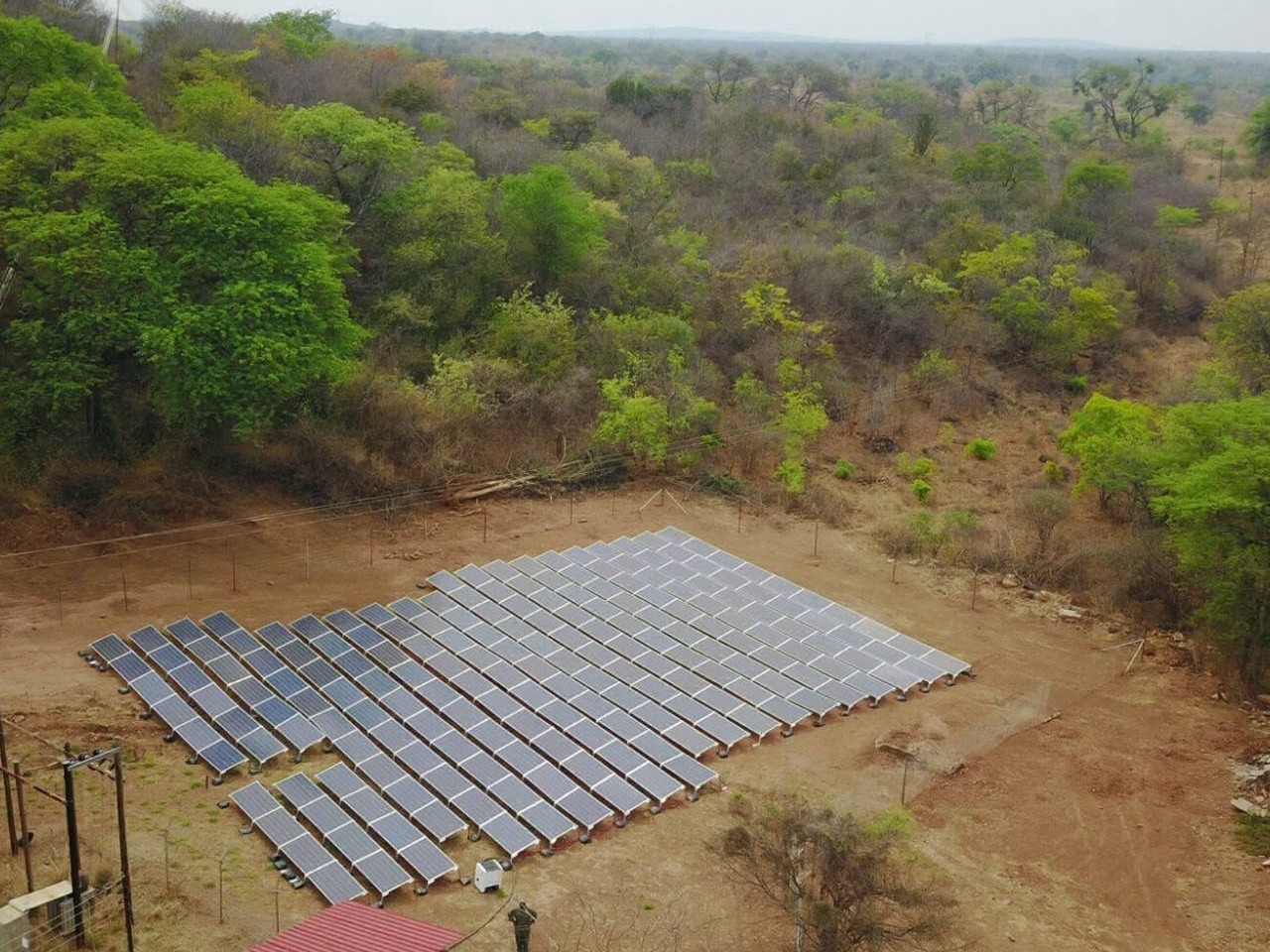 60 kW hybrid plant housing complex | Zimbabwe