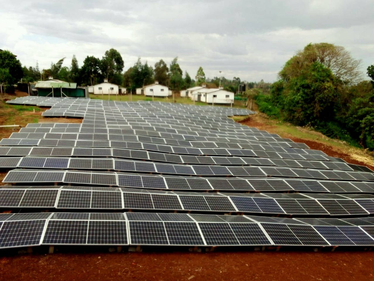 Elgon Tea solar power plant