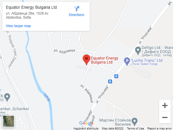 Equator Energy - Sofia